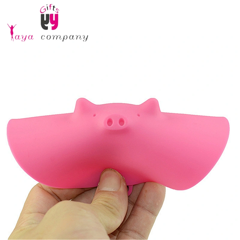 Amazon Hot Selling Cute Design Piggy Coffee Tea Silicone Cup Cover
