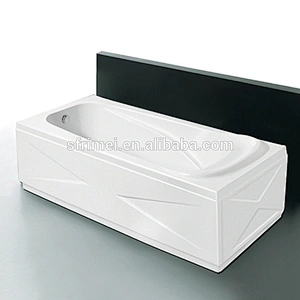 Nice Design Blossom Skirt Sitting Bathtub For Sale