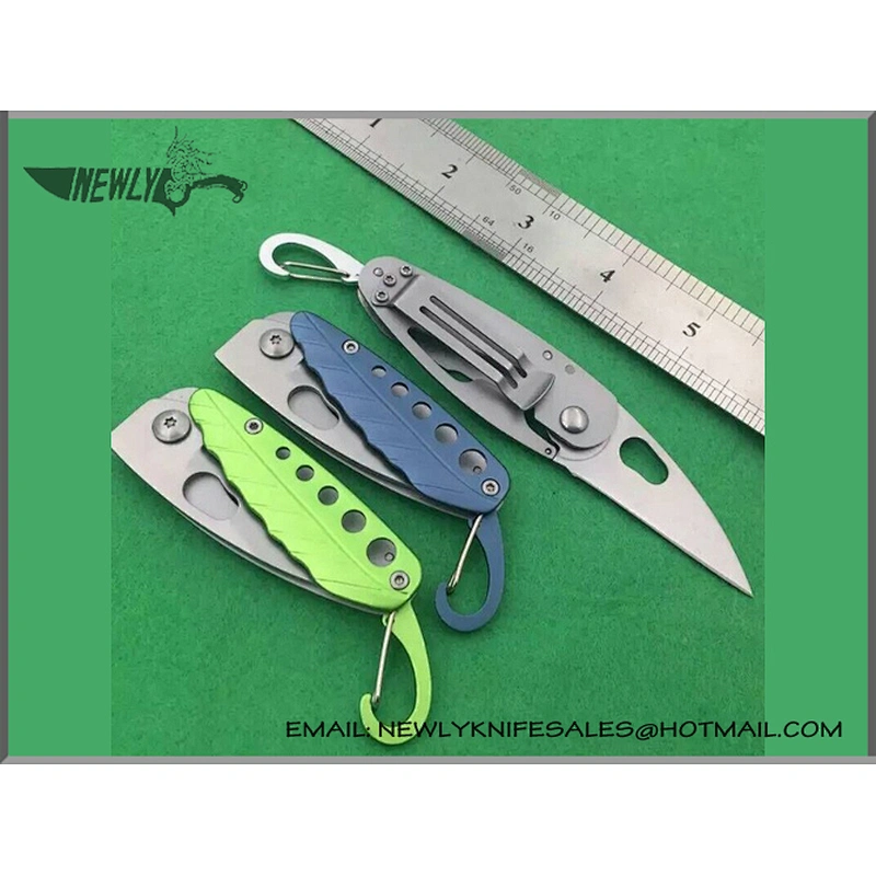 Outdoor Camping Tactical Mini Pocket Knife Keychain