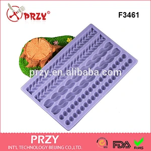pie crust silicone mold mat Peisi lace biscuits turn sugar mold