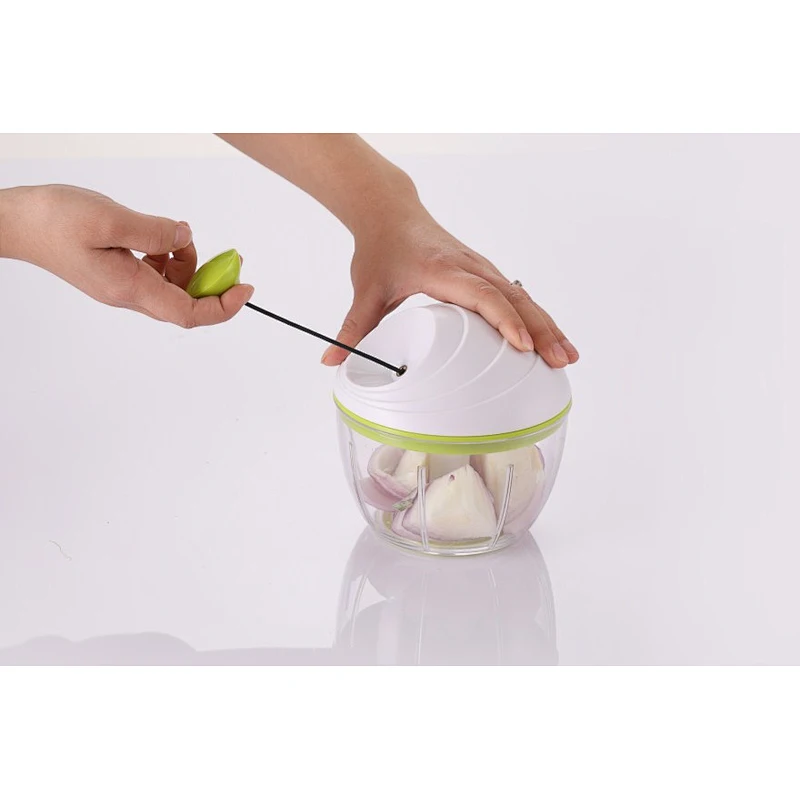 Popular kitchenware  quick magic mini manual pull garlic onion vegetable chopper