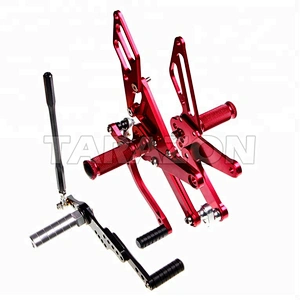 CNC Billet Aluminum Adjustable Motorcycle Rear sets For YZF R1