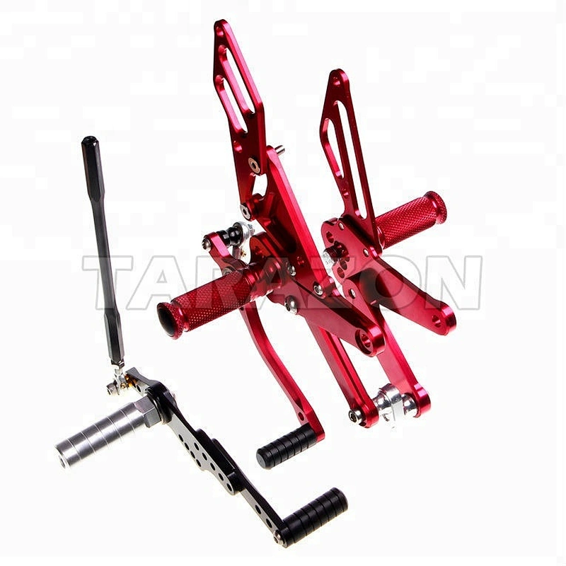 CNC Billet Aluminum Adjustable Motorcycle Rear sets For YZF R1