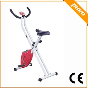 Newest home use gym fitness equipment magnetic folding exercise bike