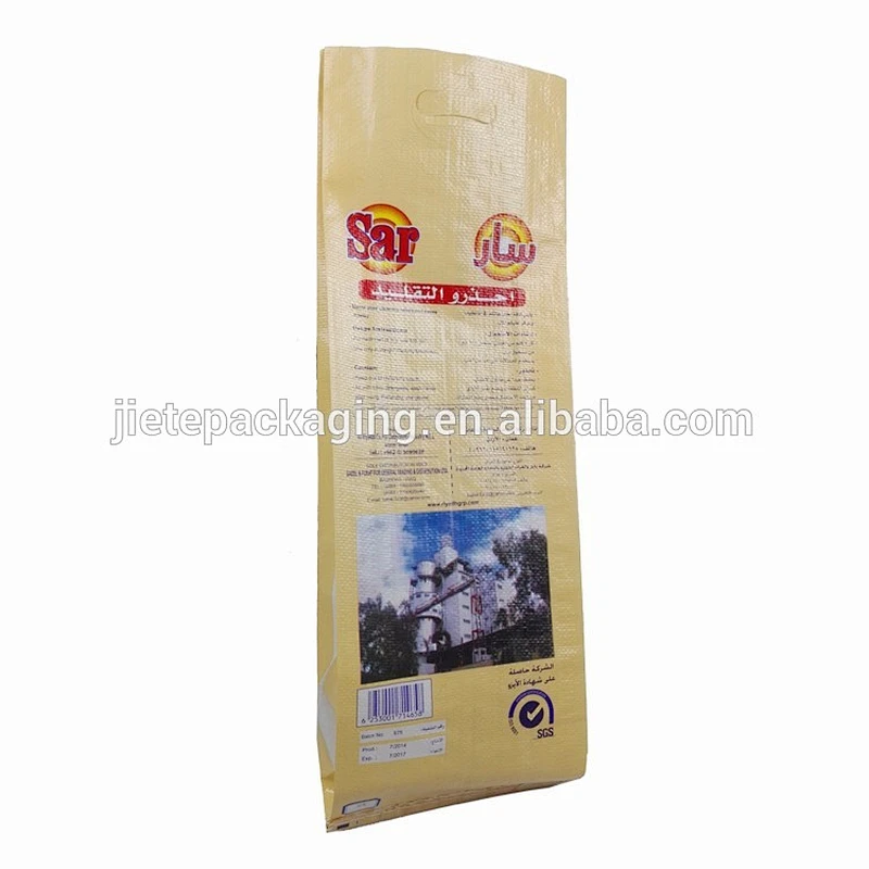 Sell well polypropylene knitted pp woven packing bags for washing detergent powder