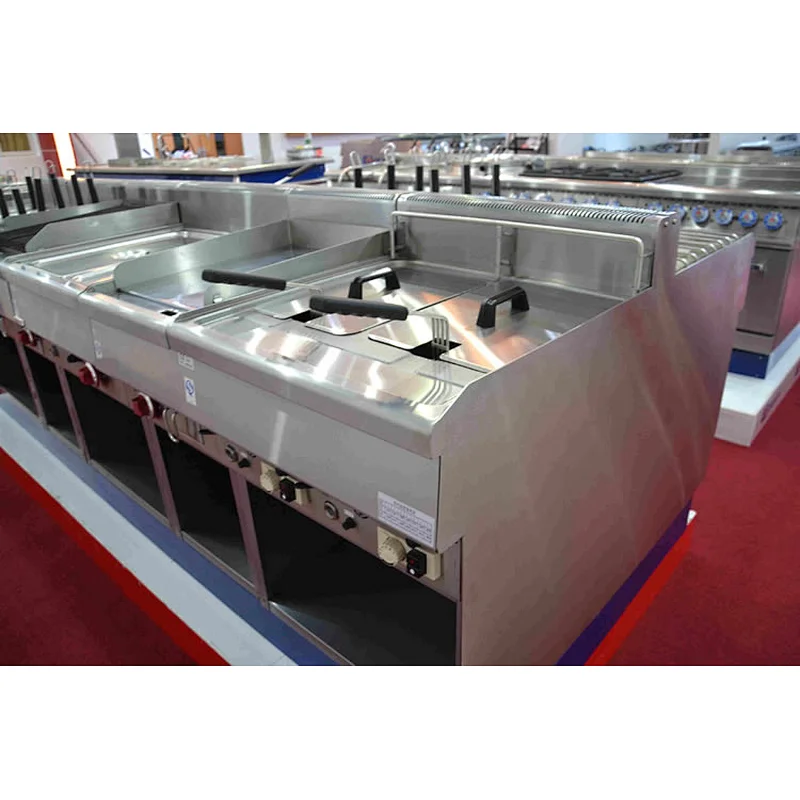 Chinese commercial automatic stainless steel electric and gas kitchen equipment for restaurant and hotel (SY-CKE3)