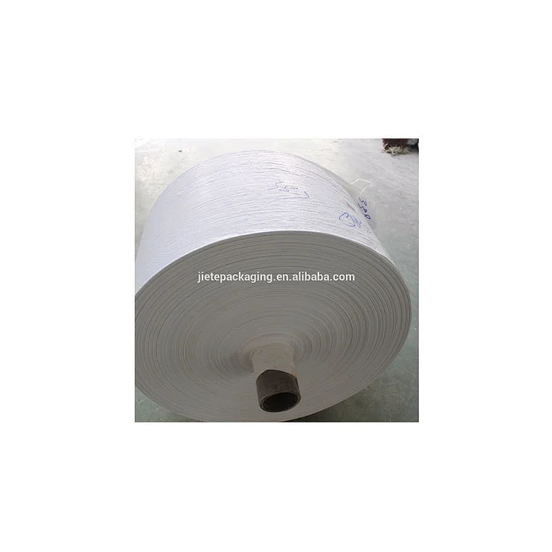 New material transparent pp woven packaging bags in roll