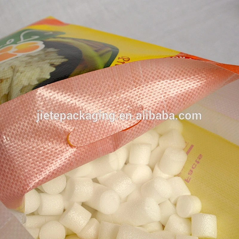 China color printing pp woven bag of rice 100kg 50kg 25kg 5kg