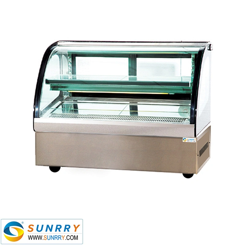 Counter Top Cake Showcase 2 Shelves Bakery Cake Showcase and Modern Cake Showcase(SY-CS215T SUNRRY)