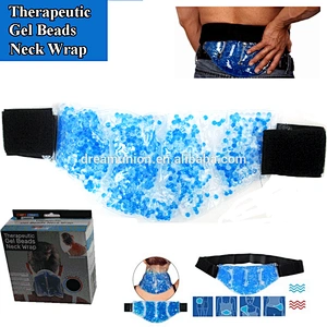 Hot and Cold Therapy Therapeutic Gel Beads Neck Wrap