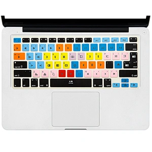 Amazon Hot Seller avid Media Composer Shortcuts Silicone Keyboard Protector For macbook pro laptop for macbook pro 13 case Air