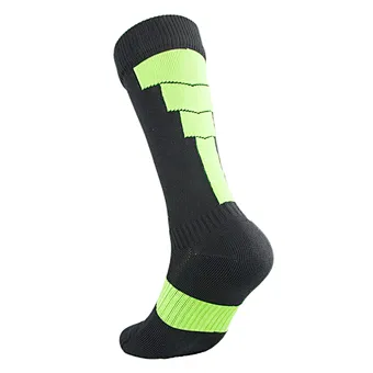 Nylon Polyamide Jacquard Knee High Football Soccer Sports Compression Socks
