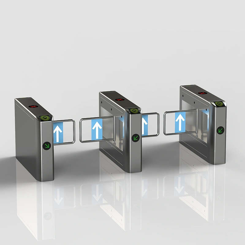 Security fingerprint fingerprint swing turnstile with RFID reader
