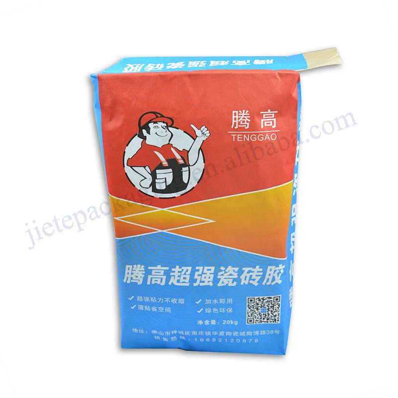 Supply professional block bottom kraft paper valve bag