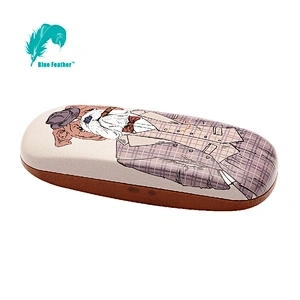 Chic Animal Gentlemanly Figures Glasses Case for Children