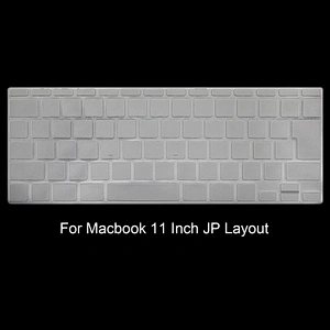 hrh keyboard cover Clear tpu keyboard skin for macbook air 11 A1370 tpu keyboard skin laptop skin 2018 new air