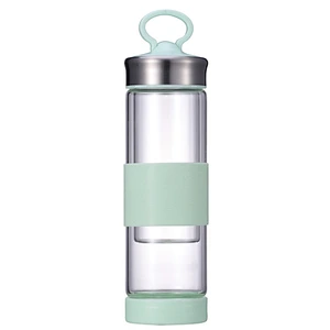 2018 New Promotion Product High Borosilicate Glass Water Bottle for School and Office Use
