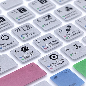 davinci Resolve Shortcut Silicon Keyboard Skin laptop skin protector for Macbook Pro 13