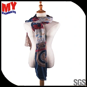 New arrival hot sales cheap simple design womens scarf