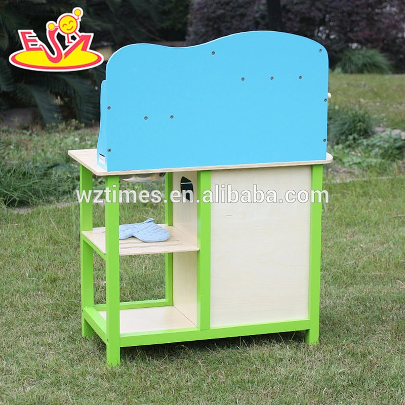 2018 New design wooden kitchen toy lovely wooden kitchen toy children wooden kitchen toy W10C181