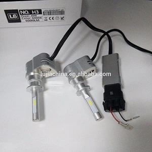 new arrival high power L6 H3 led headlight 12000lm 40w Korea Y22 csp chip automobile motorcycles bulb VS T5 Y19 P7 8g