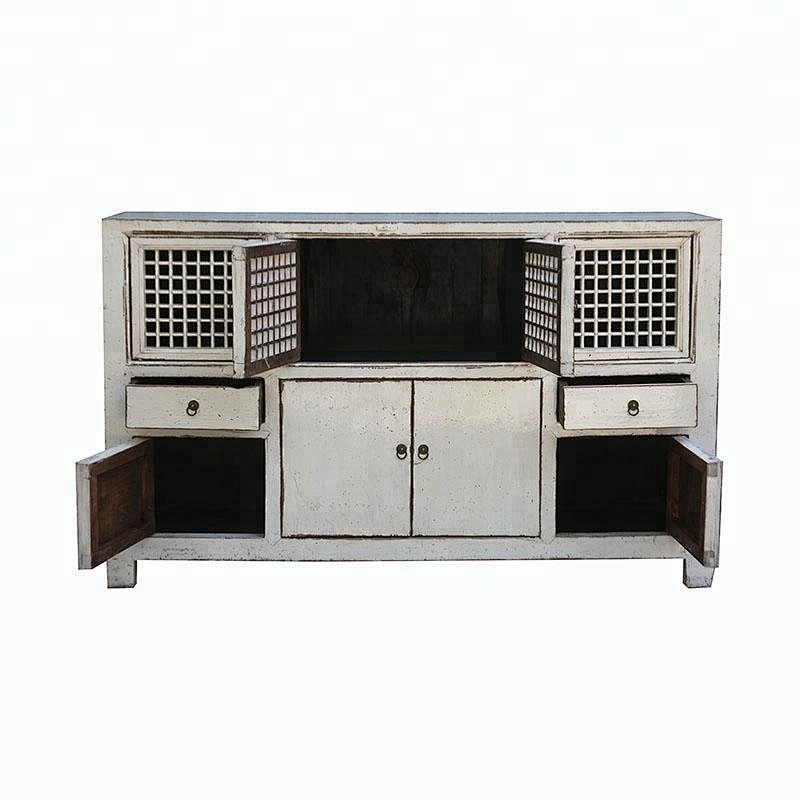 chinese antique reproduction lacquer kitchen cupboard furniture