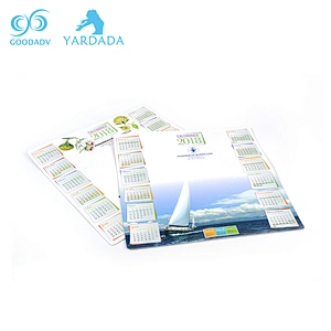 Magnetic Dry Erase Calendar Board, Flexible Reusable Magnetic Whiteboard Calendar for Refrigerator