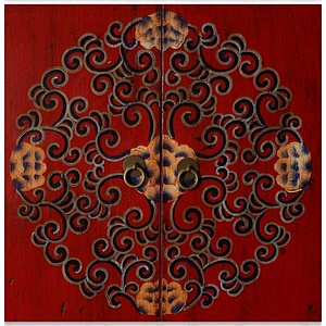 wholesale chinese antique reproduction painted lacquer bedroom furniture