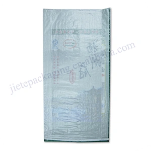 100% virgin plastic new material transparent 10kg customized printed rice packing bag for buckwheat,sorghum,bean,grain
