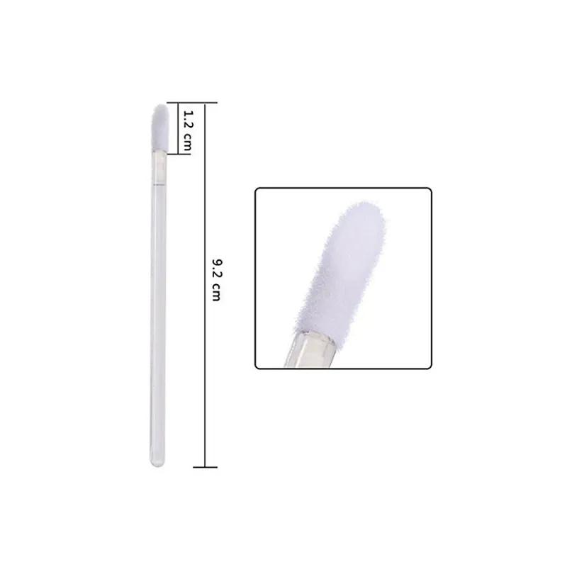 Lip gloss brush oval makeup brush
