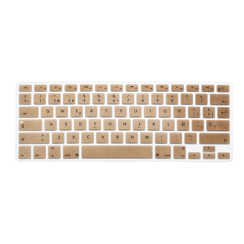 laptop keyboard Spanish silicone skin Keyboard Cover Protector custom keyboard skin for macbook pro 14 inch laptop skin