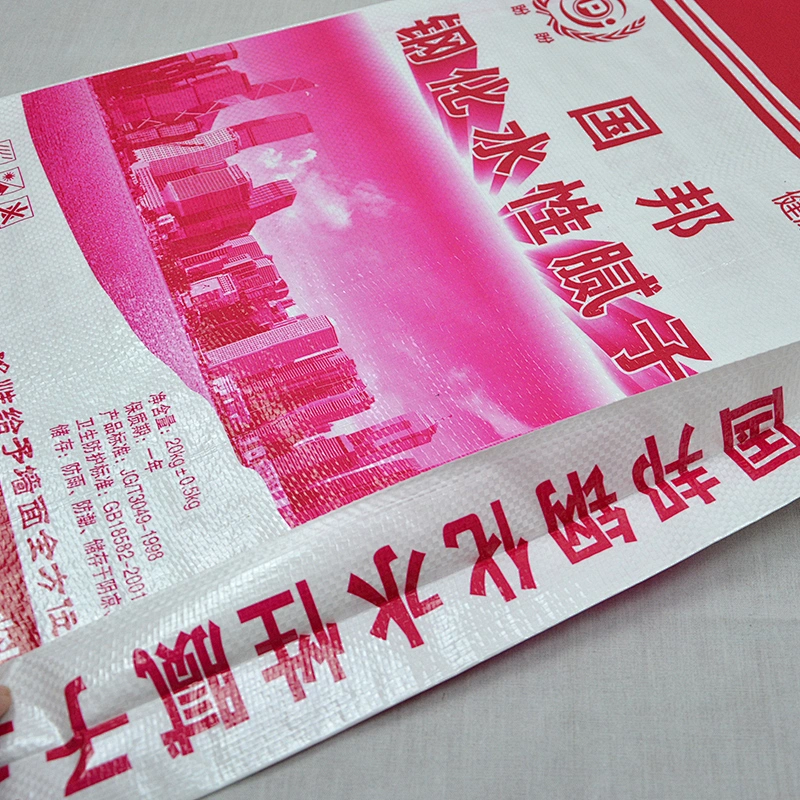 High quality building paints white plastic cement bag pp woven tile adhesive packaging sack
