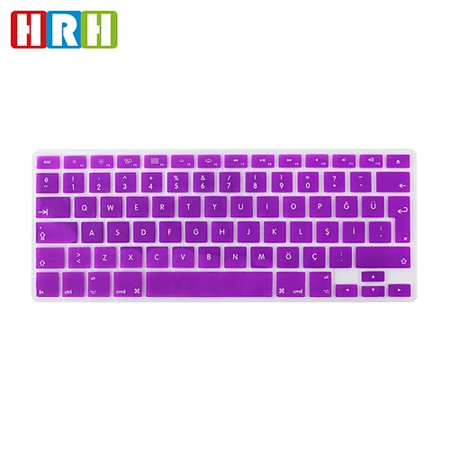 keyboard dust cover Turkey laptop turkish keyboard Silicone Laptop Keyboard Cover Skin For Macbook Retina 12