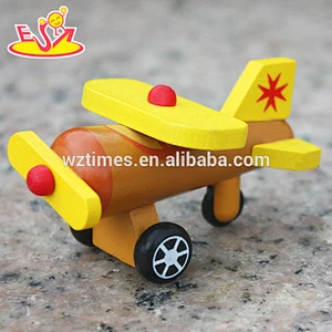 2018 wholesale kids wooden toy airplane popular wooden toy airplane W04A198
