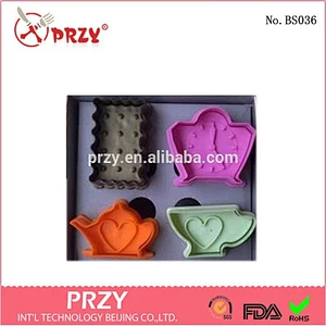 Tea /Teapot/clock/love cup shape Cookie cutters,handmade homeware mold