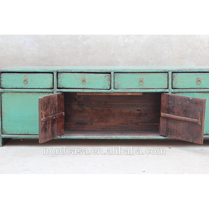 2015 Chinese antique living room furniture classic TV cabinet