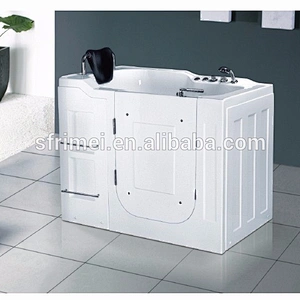 Foshan factory whirlpool  bathtub walk in bathtub for old people and disable people