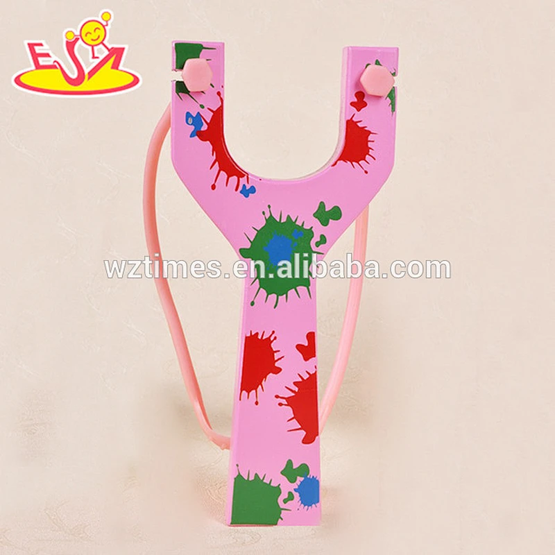 wholesale baby wooden toy slingshot new design kids wooden toy slingshot hottest wooden toy slingshot W01A058