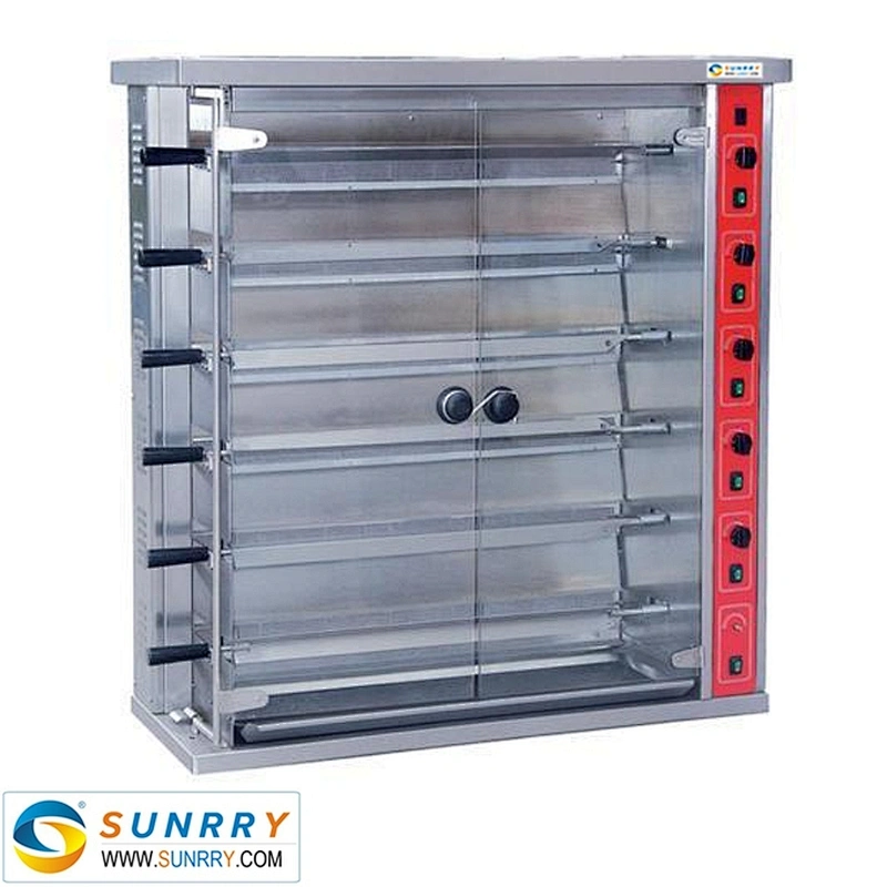 Rotisserie chicken gas oven for 30 PCS chicken rotisseries equipment (SUNRRY SY-CHR30G)