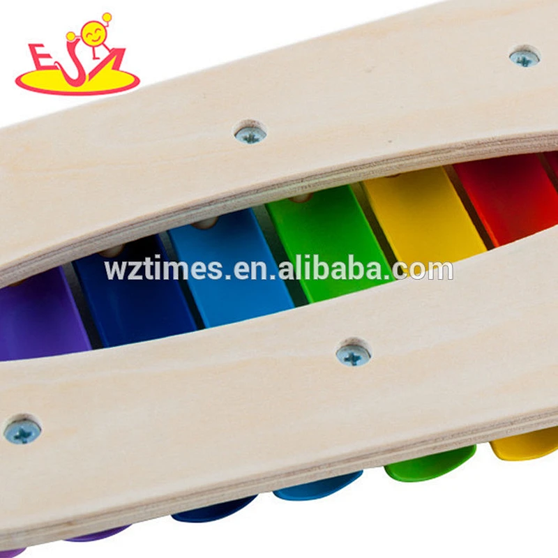 2018 wholesale kids wooden animal xylophone fashion baby wooden animal xylophone children wooden animal xylophone W07C051