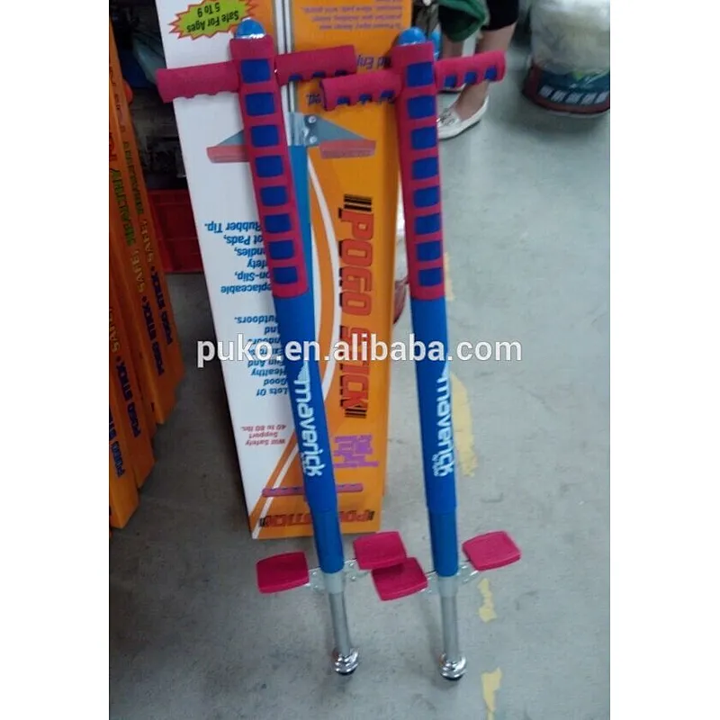 pogo stick with the lightning pattern