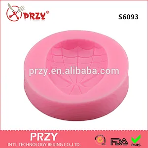 Spiderman mask silicone mold for soap handmade soap mold