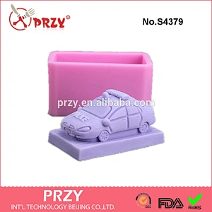 S4379 Handmade oil soap DIY soft silicone mold soap mold manufacturers wholesale car