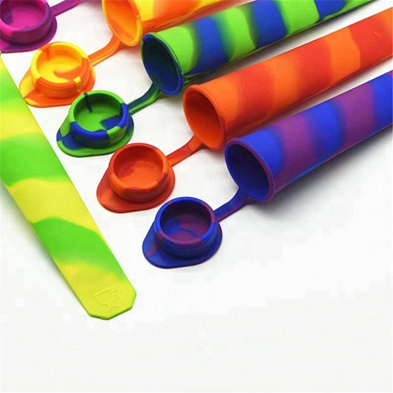 Amazon Online Selling Ice Cream Tubes Pop Mold Lolly Mould Custom Popsicle Mold Silicone
