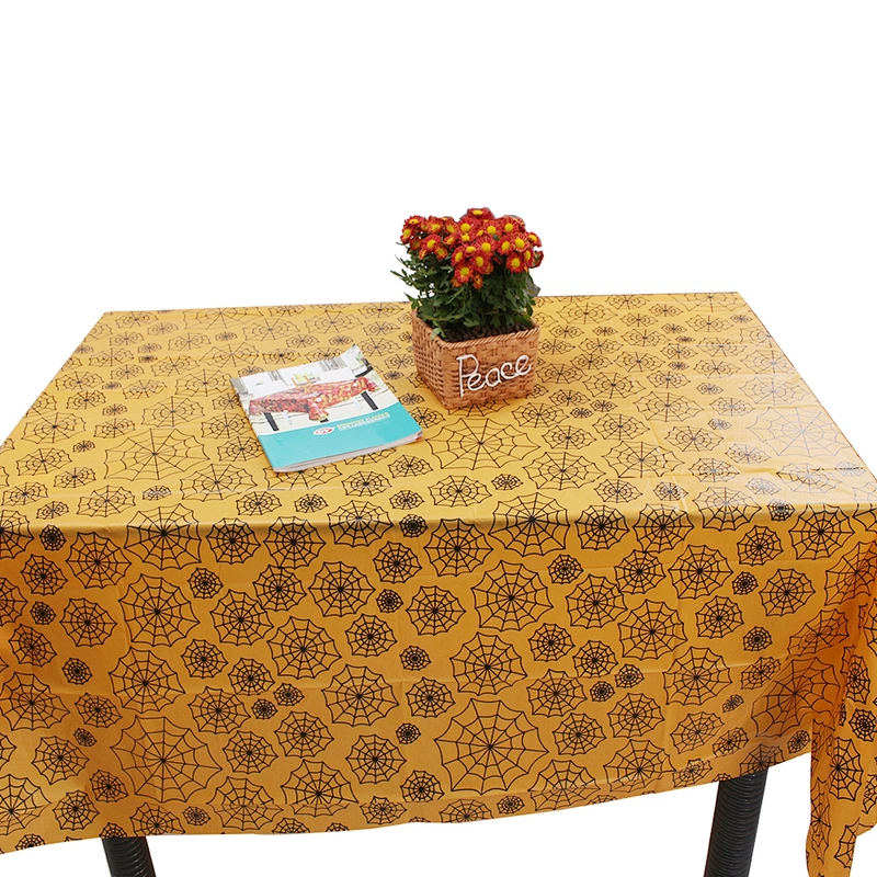 Rectangular Personalized Custom Design Printed PE friendly Table Cloth With Logo