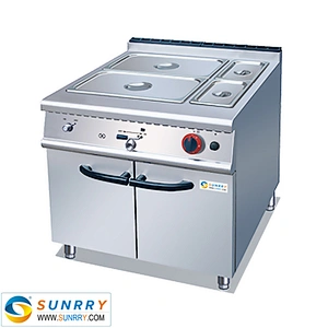 Hot sale stainless steel electric restaurant food warmer display warming machine for soup