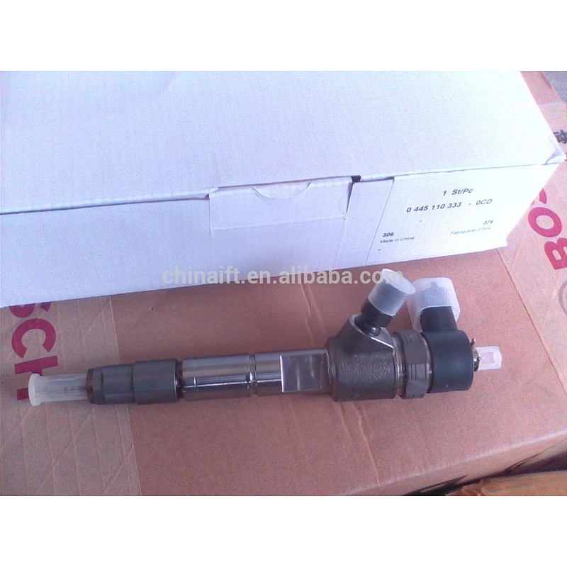 Genuine common rail diesel fuel injector 0445110333 for sale