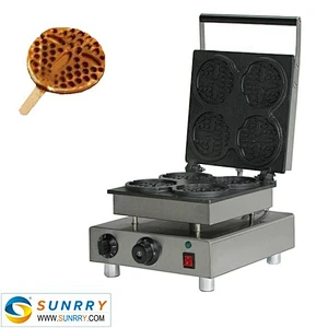 Stainless steel heart shape waffle maker for baking heart shape waffle(SUNRRY SY-WM43B)