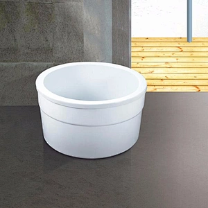 Foshan factory simple design acrylic small hot tub modern shower bathtub