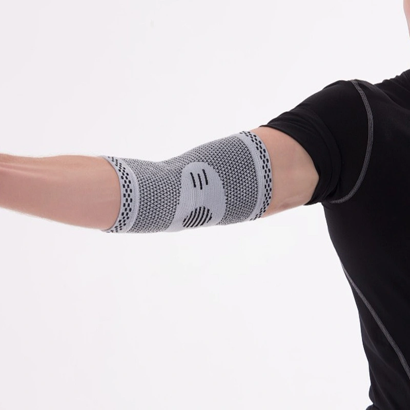 Bamboo Fiber Knitted elbow brace Far - infrared Elbow Support